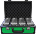 Zion Cases Slab Case XL Graded Card Case; The Original Slab Case for Graded Cards; Fits PSA, BGS, HGA, and CSG Graded Trading Card Slabs; Ideal Travel Storage Solution; (Cubed Green)