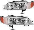DWVO Headlights Assembly Compatible with 94-97 1994 1995 1996 1997 Accord Headlamp Replacement Pair Driver and Passenger Side
