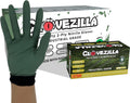 2-PLY 8.5 MIL Thick Industrial Nitrile Gloves, Disposable, Rip Resistant, Raised Diamond Texture for Grip, 2 Layer