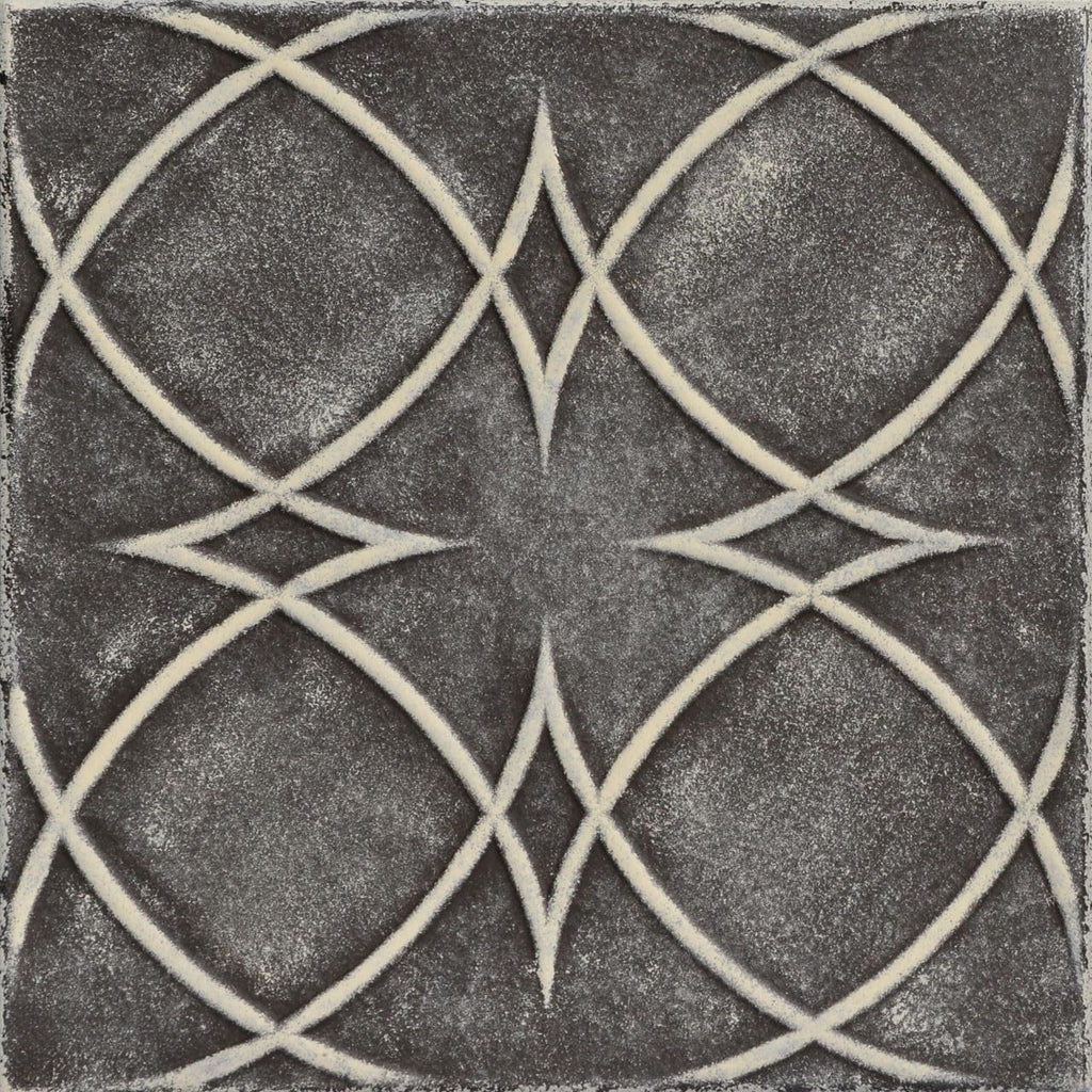 À LA MAISON CEILINGS R82 Circles and Stars Foam Glue-up Ceiling Tile (128 sq. ft./Case), Pack of 48, Brown Beige