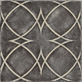 À LA MAISON CEILINGS R82 Circles and Stars Foam Glue-up Ceiling Tile (128 sq. ft./Case), Pack of 48, Brown Beige