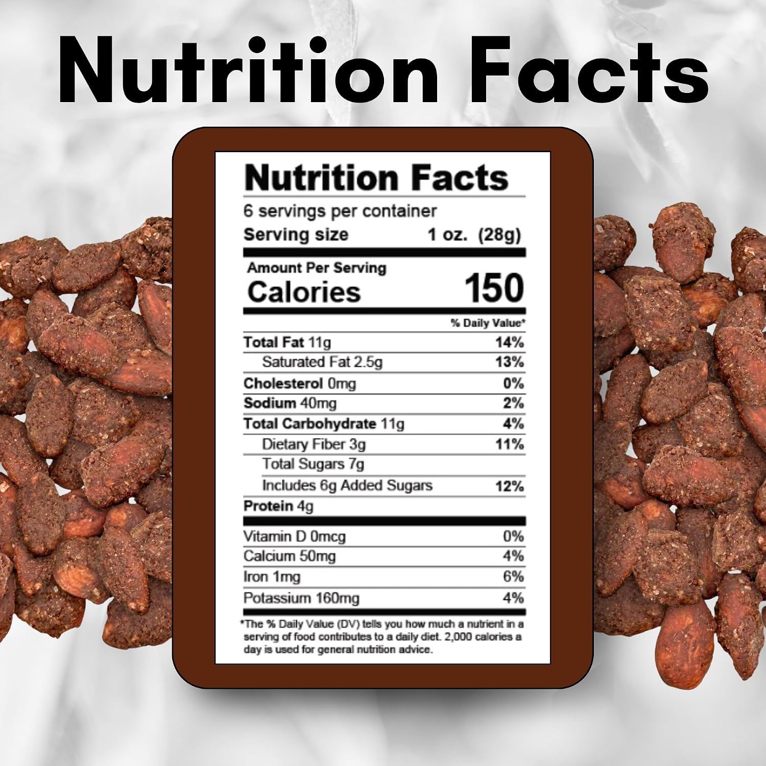 Brothers Nuts Coco Crunch Almonds – Organic, Sprouted Almonds – Healthy Keto Snack – Vegan, Gluten-Free, Kosher – No Preservatives (6oz (10 Pack))