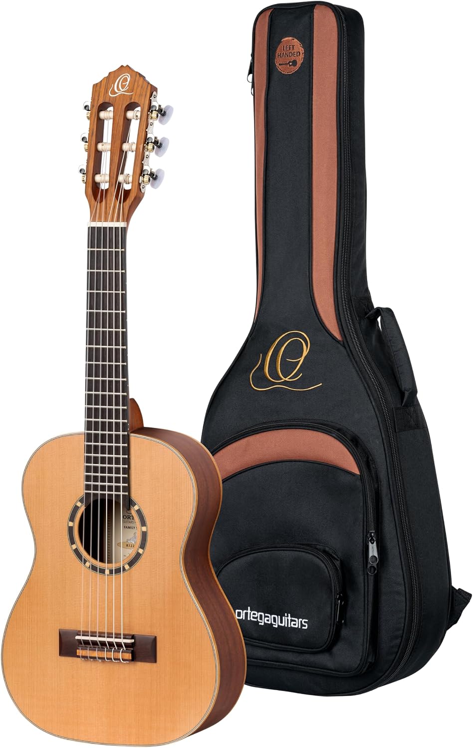 Family Series 1/4 Size Left-Handed Nylon Classical Guitar w/Bag