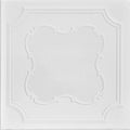 À LA MAISON CEILINGS R74 Coronado Foam Glue-Up Ceiling Tile (256 Sq. Ft./Case) Pack of 96 Plain White