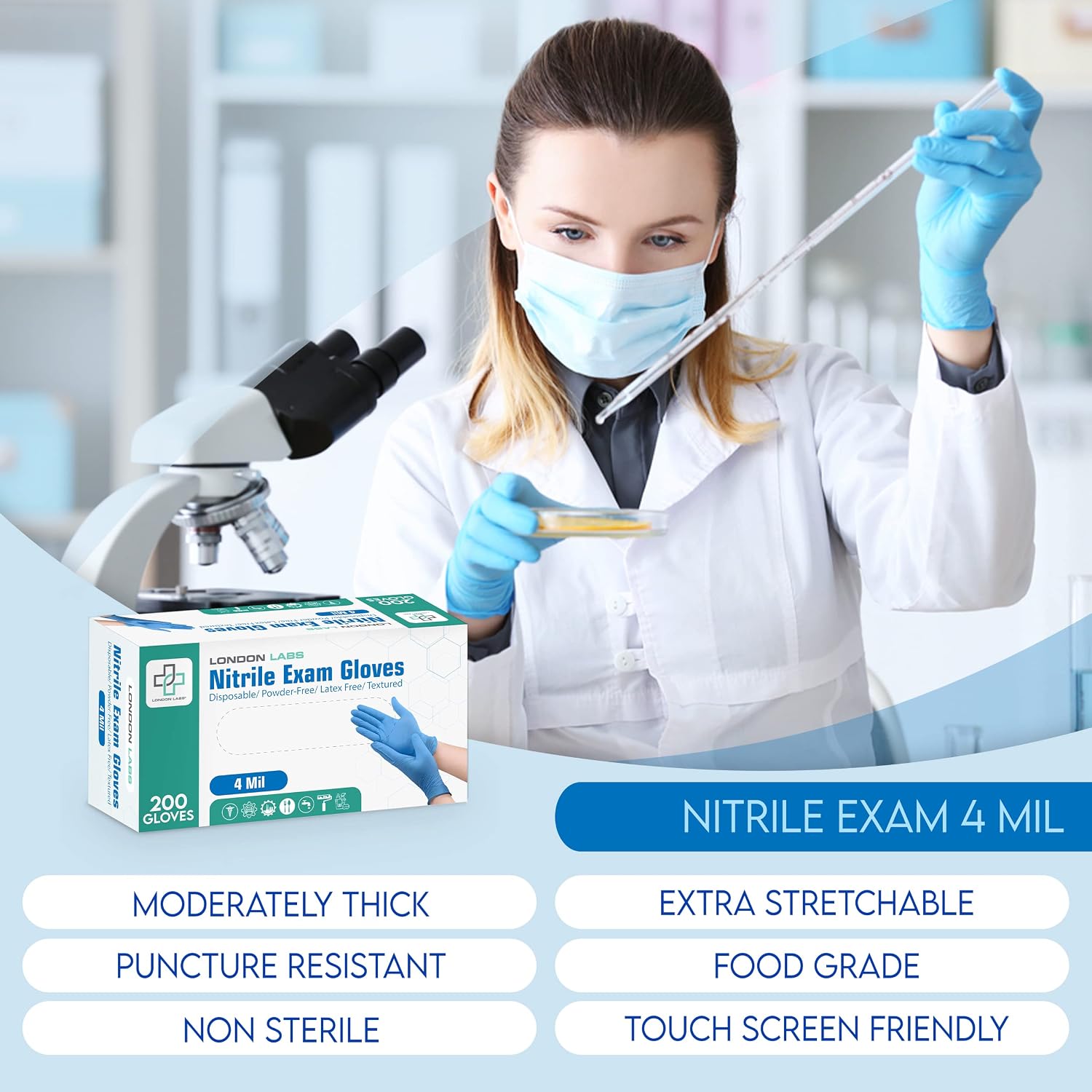 London Labs Disposable Gloves