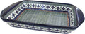 Blue Rose Polish Pottery - Green Mosaic Flower Extra Large Baker with Handles - 13.75' x 10.75' - Unique, Dishwasher Safe, & Durable Bakeware