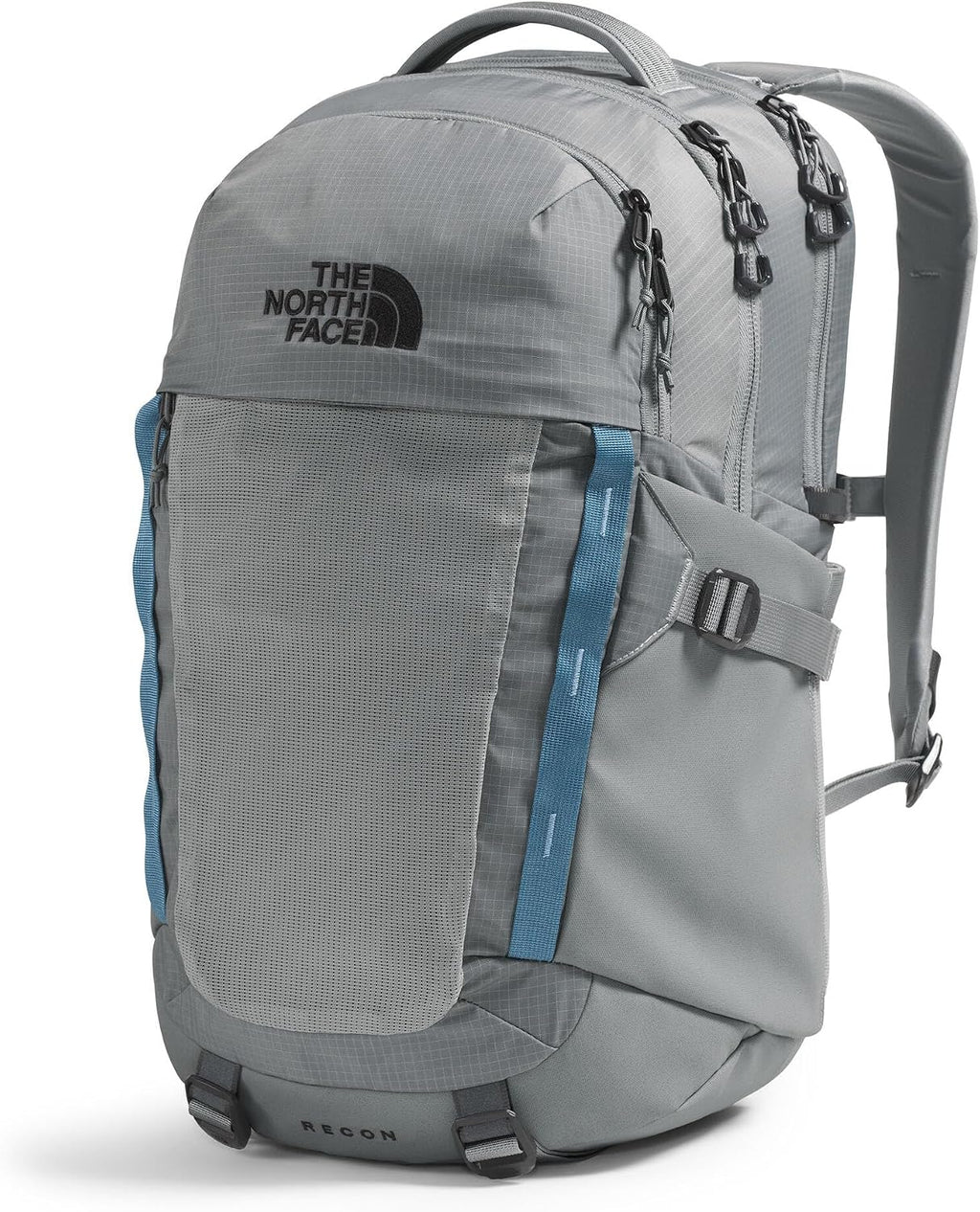The North Face Recon Everyday Laptop Backpack - Daypack, Water Repellent, Laptop Sleeve, 2 Water Bottle Pockets, Concrete, One Size