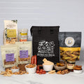 Di Bruno Bros Philly Tailgate Bundle: Perfect Gourmet Snacks For A Game Day Party | Spreadable Cheese | Crostini | Pretzel | Pepper Shooters | Black Lava Cashews | Spicy Cheddar Snack Mix | Pepperoni