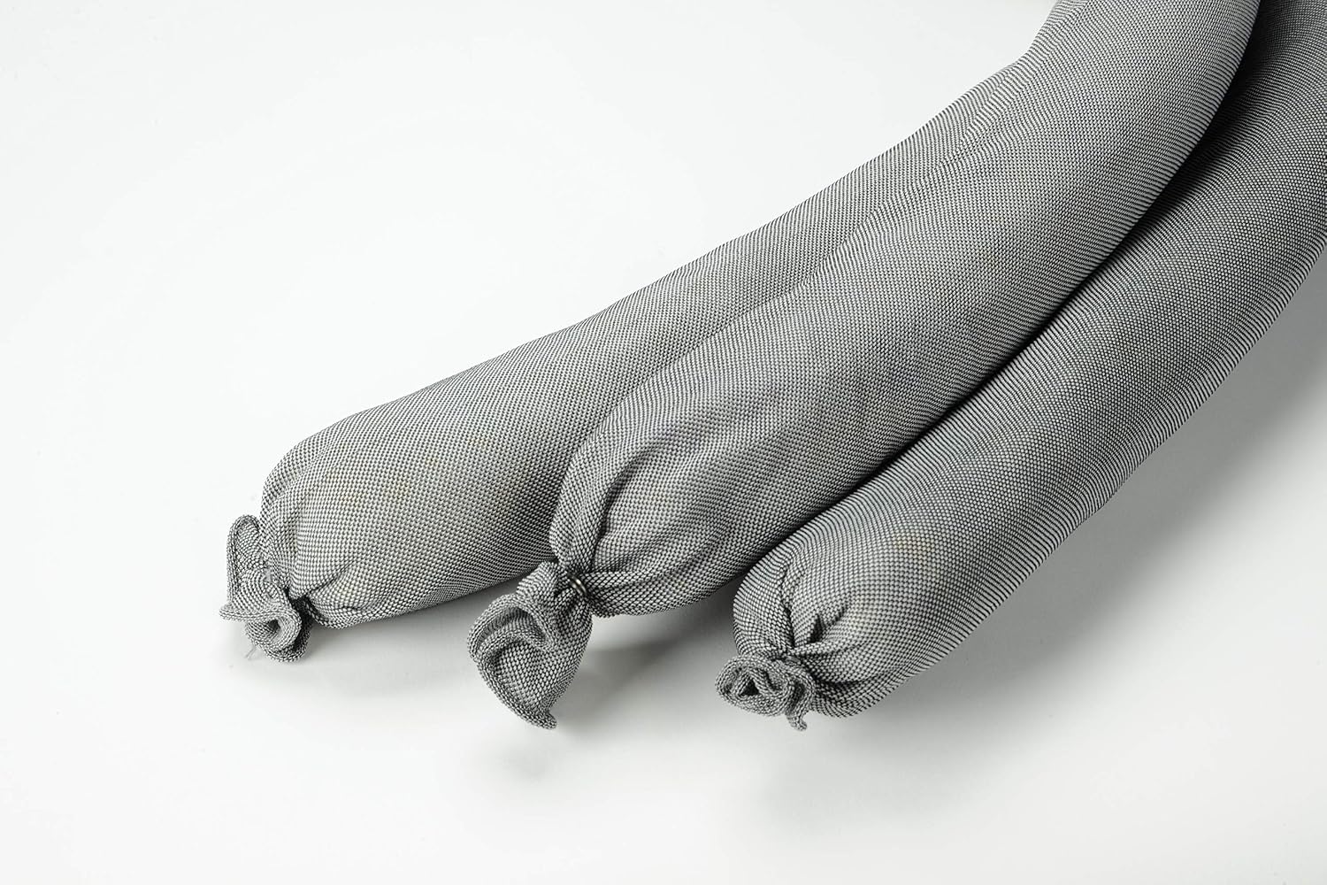 Aabaco Universal Absorbent Socks – Snake for Oil and Water – 3' x 48' – Absorbing up to 30 Gallons – Super Poly Sock Absorber for Spill by Garage Door or Basement Floor – Pack of 30 (30)