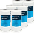 SpiroPure SP-CBC-BB 10x4.5 1 Micron NSF Certified Coconut Shell Carbon Block Water Filter Cartridge CB-45-1001 (Case of 6)