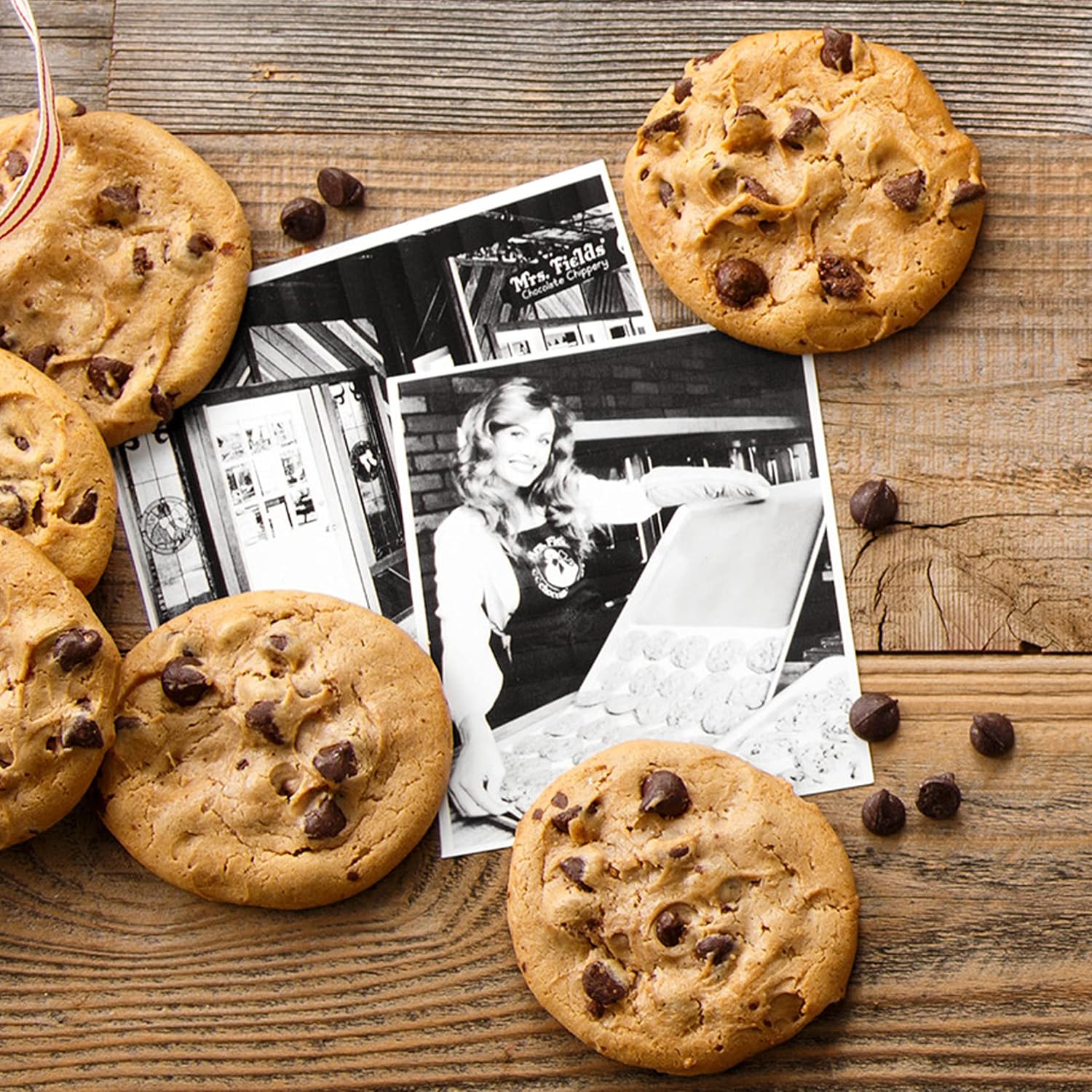 Mrs. Fields 126 Nibblers Bite-Sized Cookies Basket | Assorted with 3 Classic Cookie Flavors