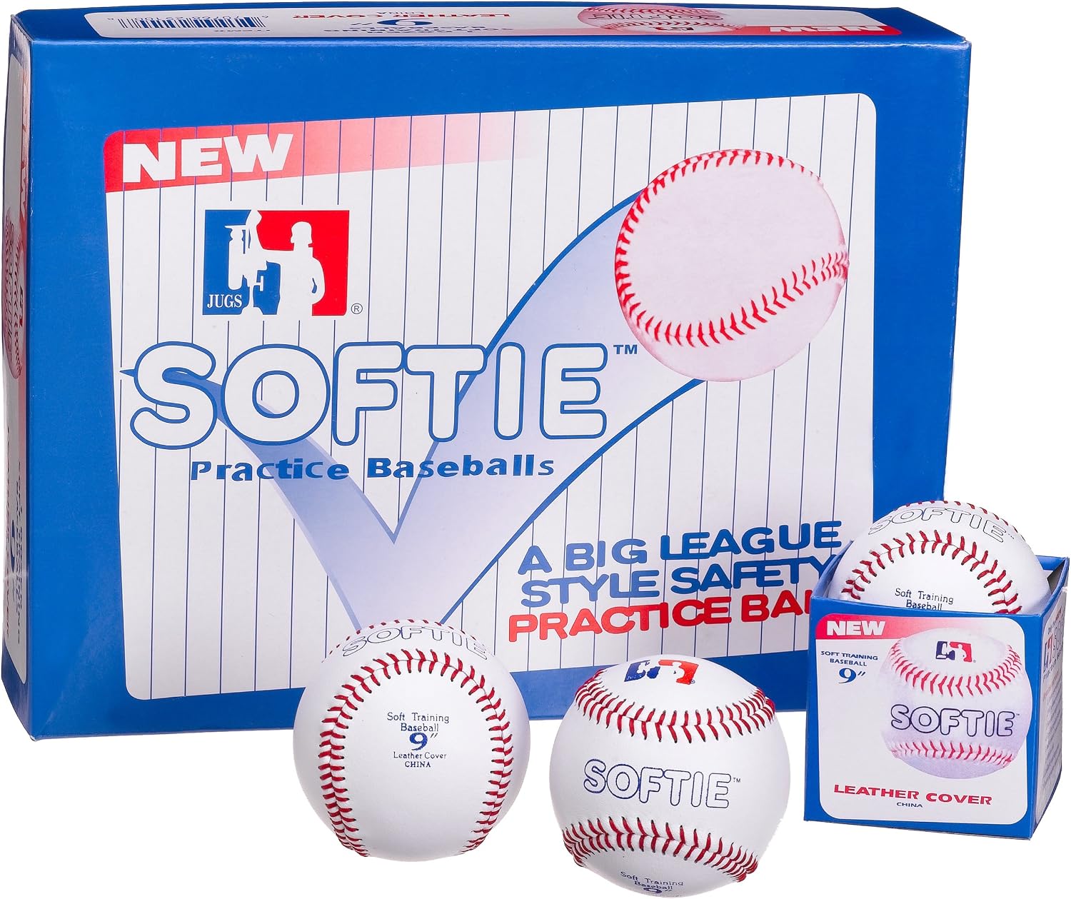 Jugs Softie Training Baseballs (One Dozen) Multi, 9''