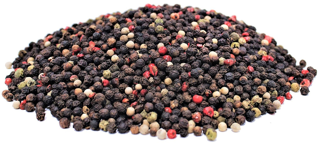 Premium Whole Peppercorn Medley by Its Delish, 10 lbs Bulk Bag, Whole Black, Green, White & Pink Peppercorn Mix