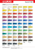 Lukas 1862 Aquarell Artists' Watercolor Paint Set of 48 Half Pans - Vibrant Professional Grade Watercolor Paint - Easy-to-Wet - Intense Color, Long-Lasting - Ideal for Professional Watercolorists