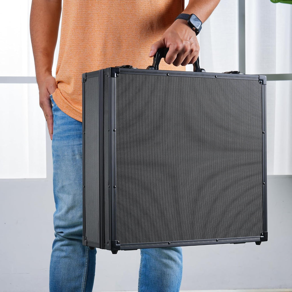 D DACCKIT Trading Card Storage Box with Dividers，Baseball Card Storage Box Holds 6000+ Trading Cards