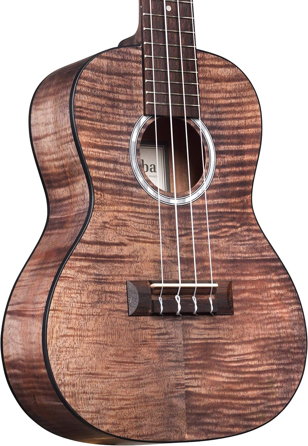 Cordoba 15CFM Granite Grey Flamed Mahogany Concert Ukulele