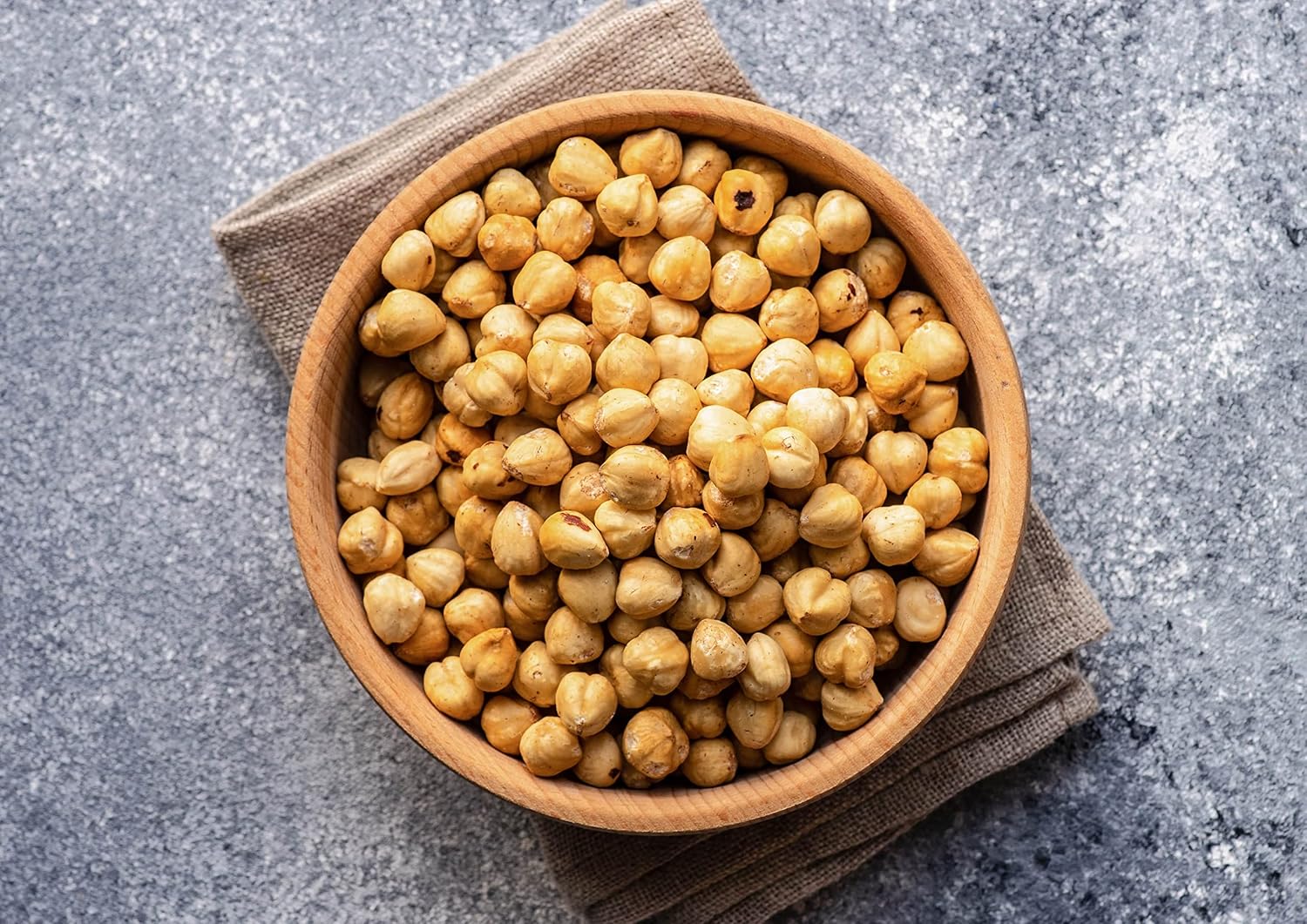Food to Live -Dry Roasted Blanched Hazelnuts, 16 Pounds – Unsalted, Oven Roasted Whole Filberts, No Oil Added, No Skin, Vegan, Kosher, Bulk. Great for Homemade Desserts