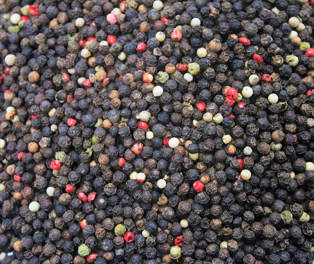 Premium Whole Peppercorn Medley by Its Delish, 10 lbs Bulk Bag, Whole Black, Green, White & Pink Peppercorn Mix